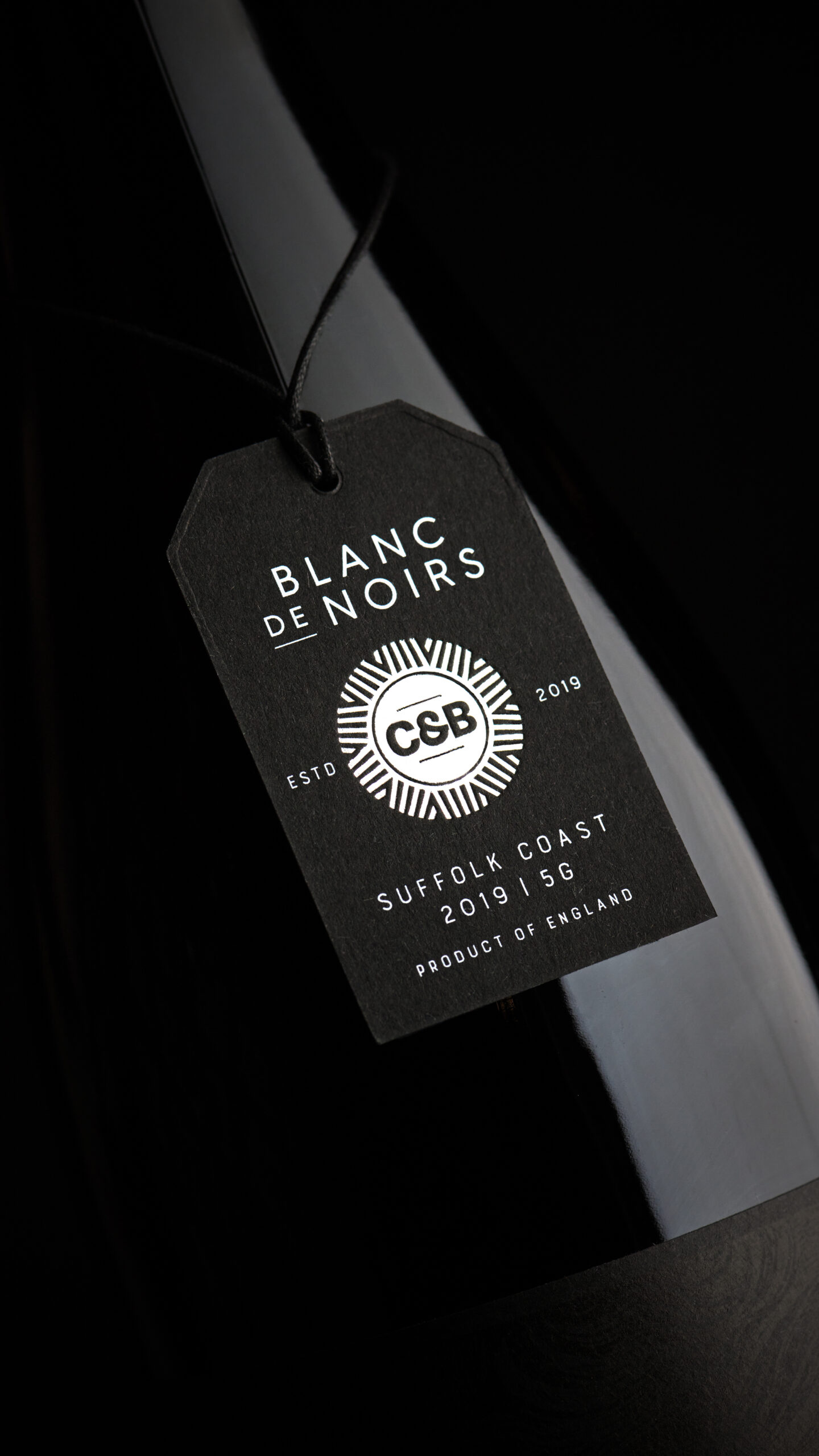 Wine Bottle with tag